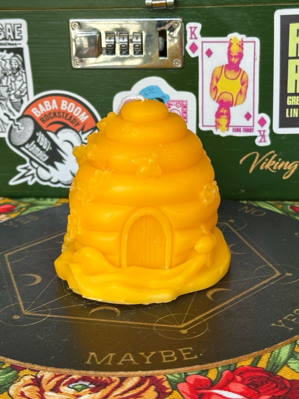 Beeswax Honey Hive Candle